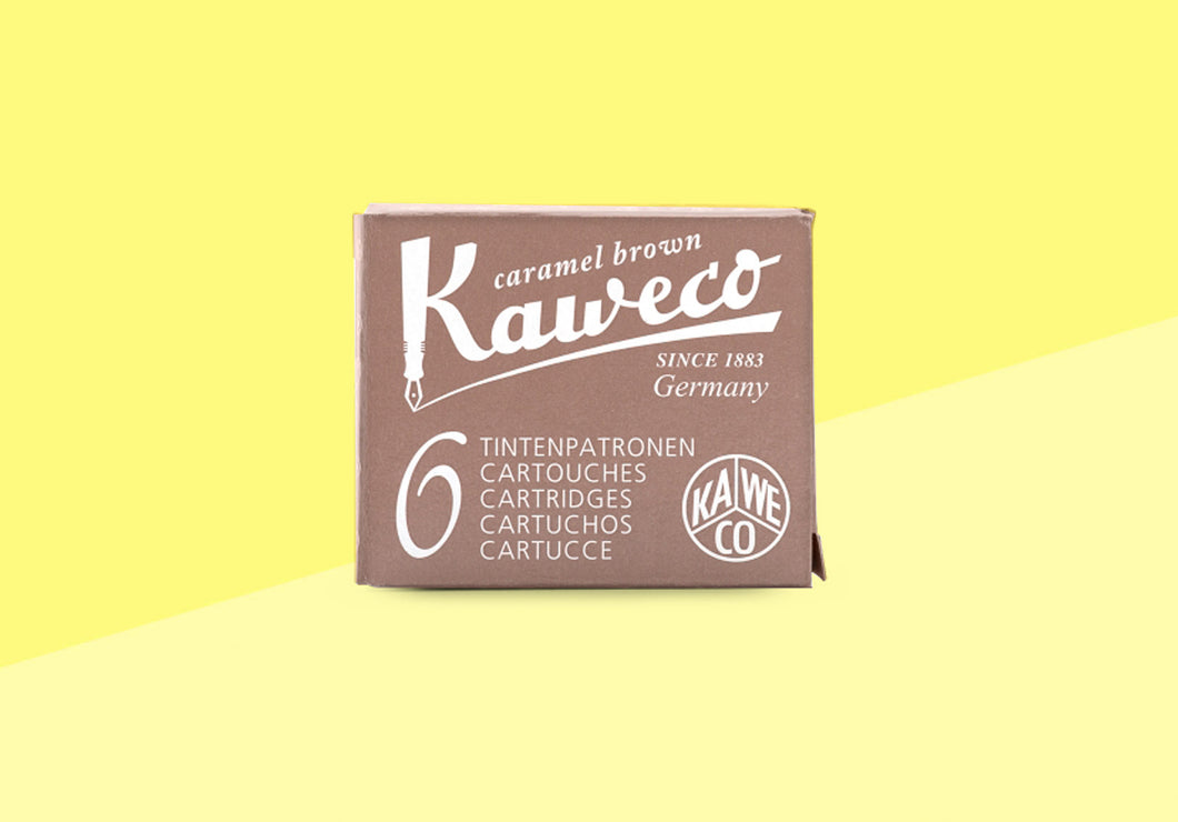 KAWECO - Tintenpatronen - Karamellbraun