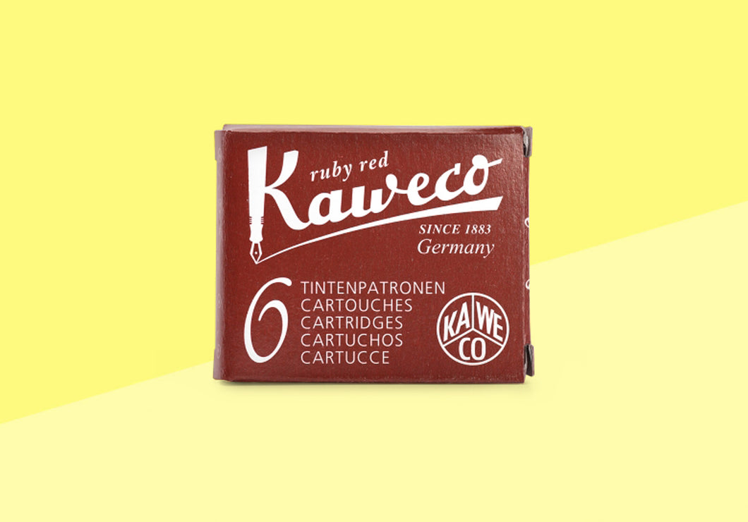 KAWECO - Tintenpatronen - Rubinrot