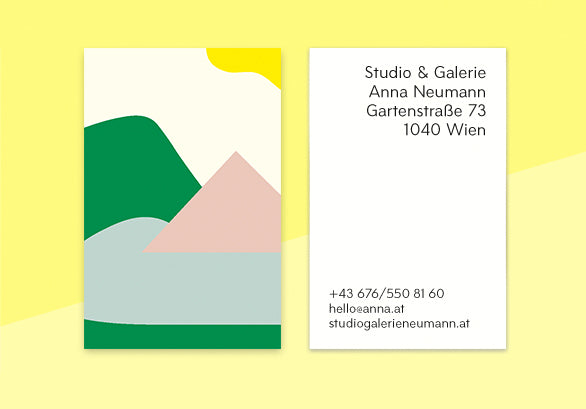SOUS-BOIS - business cards  – 