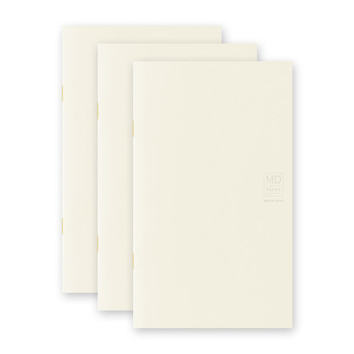 MIDORI - MD Notebook Light (3pcs pack) - B6 slim blank