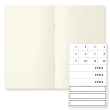Laden Sie das Bild in den Galerie-Viewer, MIDORI - MD Notebook Light (3er-Pack) - B6 slim blank