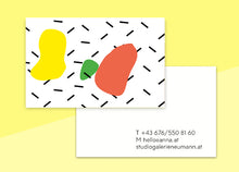Load image into Gallery viewer, SOUS-BOIS - business cards  – &quot;poimpim&quot;