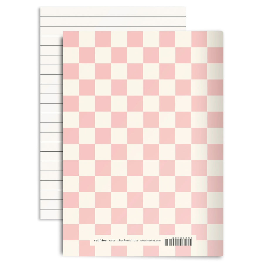 RED FRIES - Notebook A5 - Pink