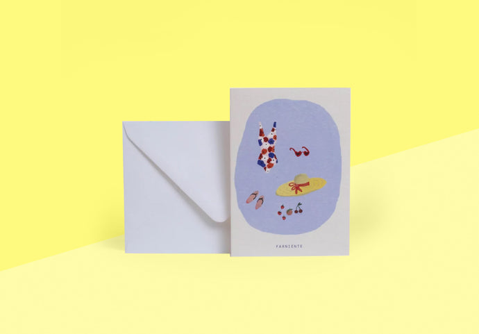 SEASON PAPER COLLECTION - Card - Beach Club