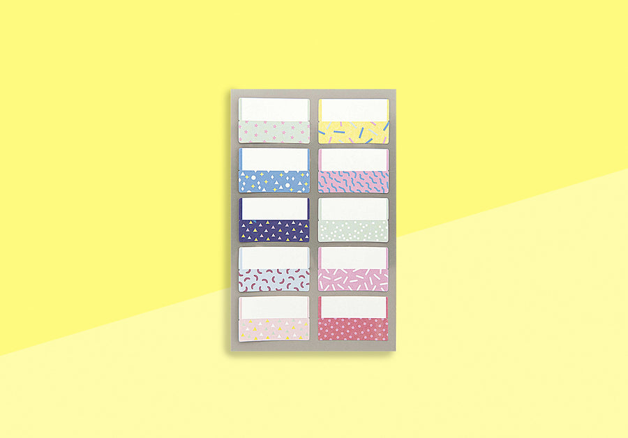 PAPER POETRY - Office Sticker - Index label