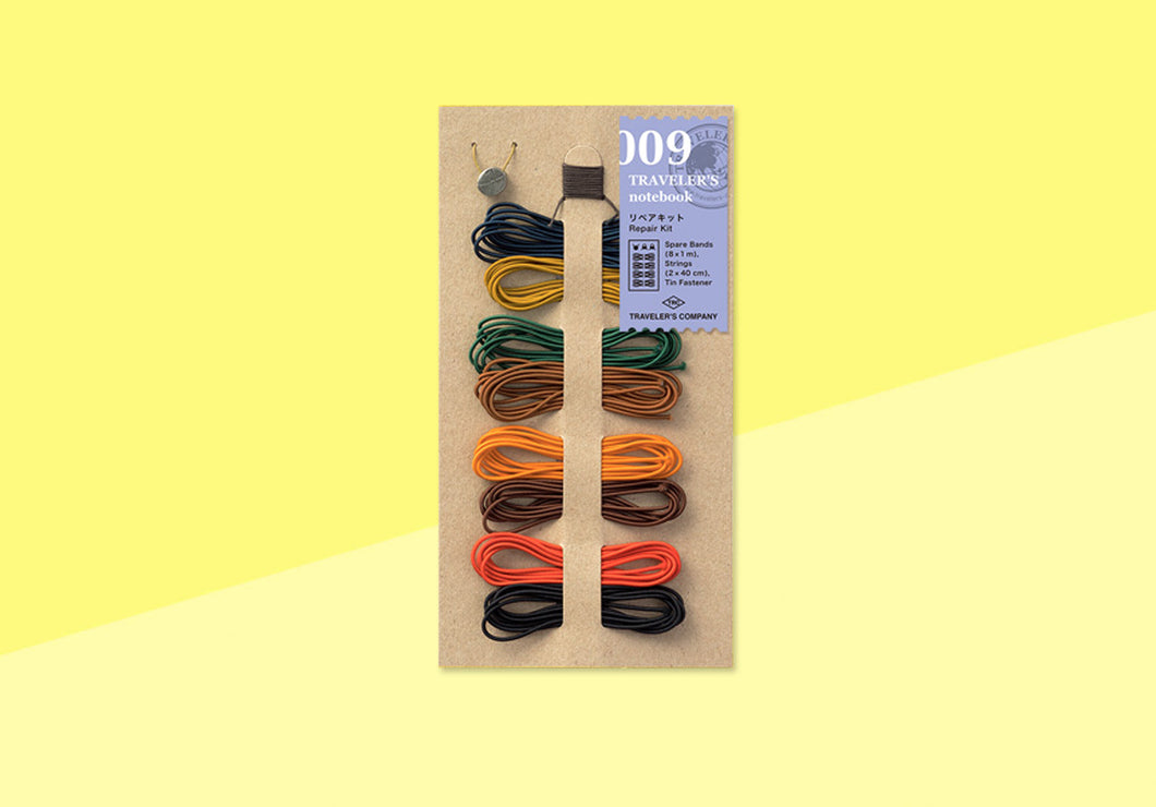 TRAVELER'S COMPANY – Traveler's Notebook Regular - Refill 009 - Reparatur-Set