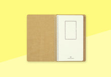 Load image into Gallery viewer, TRAVELER&#39;S COMPANY - Spiral Ring Notebook - A5 Slim Blank