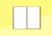 Load image into Gallery viewer, TRAVELER&#39;S COMPANY - Spiral Ring Notebook - A5 Slim Blank