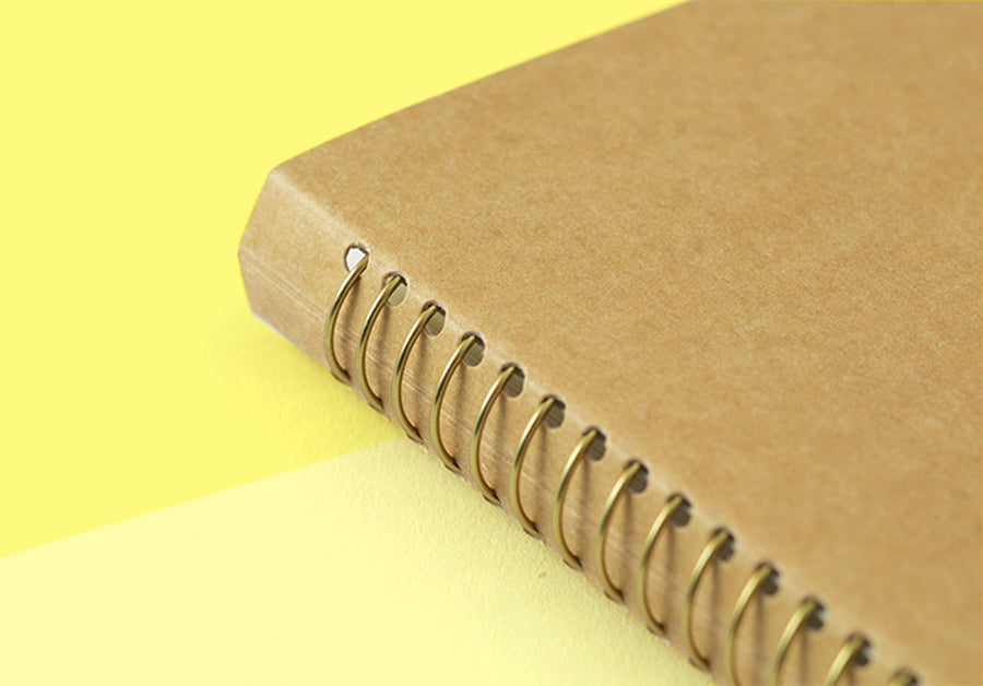 TRAVELER'S COMPANY - Spiral Ring Notebook - A6 Slim Paper Pocket