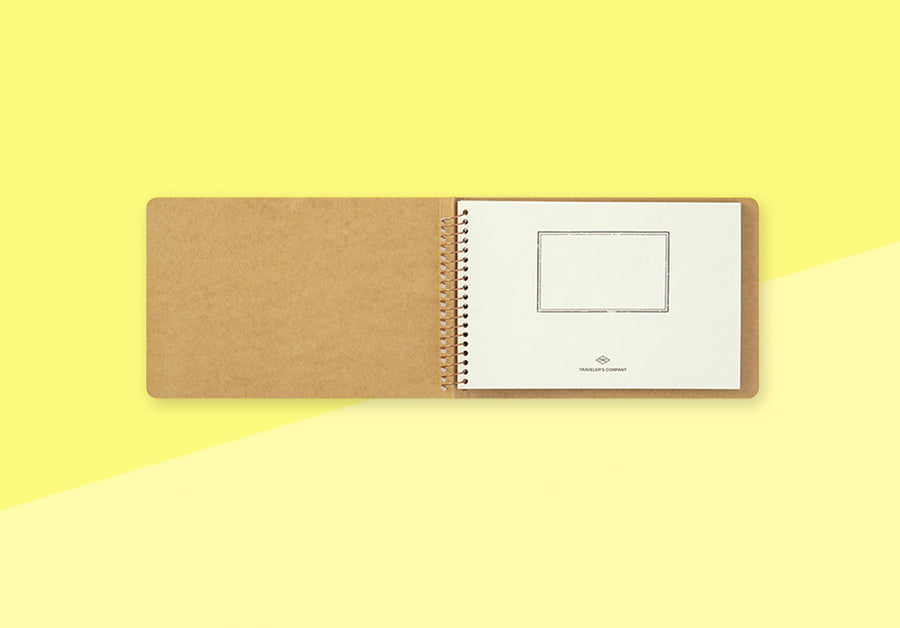 TRAVELER'S COMPANY - Spiral Ring Notebook - B6 Photo File