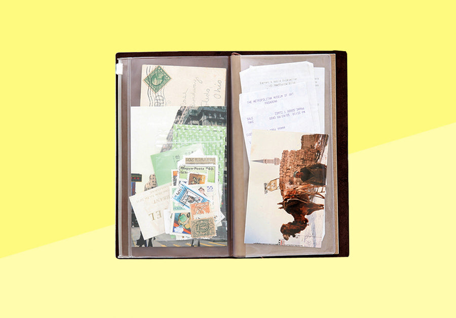 TRAVELER'S COMPANY – Traveler's Notebook Regular - Refill 008 - Zipperhülle